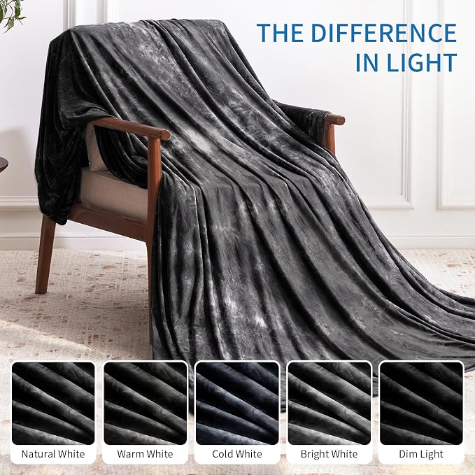 Guohaoi Cooling Blanket for HotSleepers, Decortive Tie Dye, Absorbs Heat to - Image 5