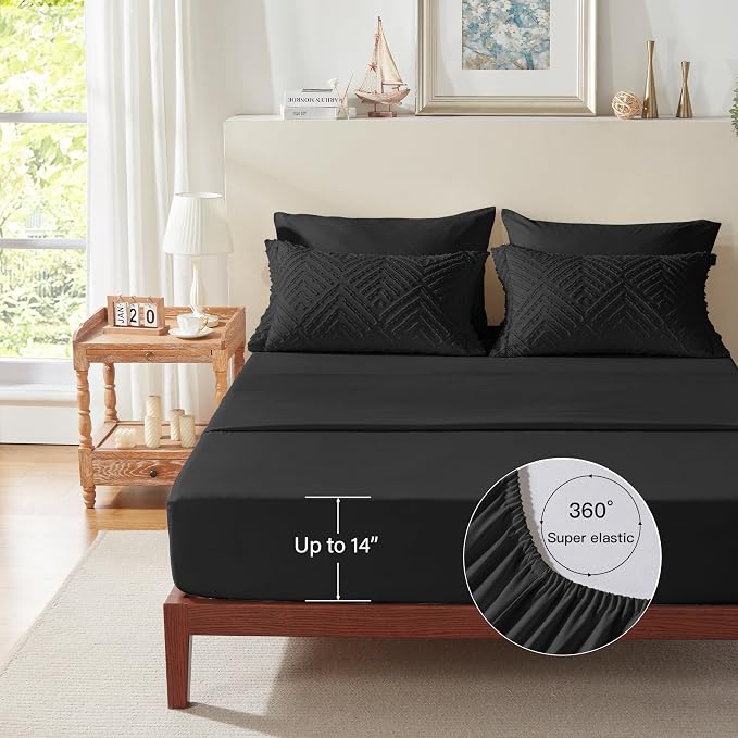 Zzlpp Full Comforter Set 7 Pieces, All Season Boho Bedding Sets - Image 7
