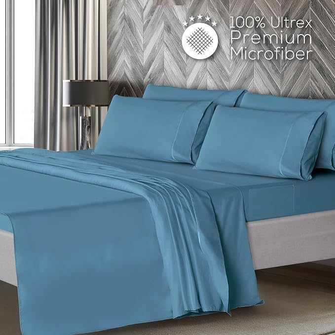 Mueller Luxury 6 Piece Queen Sheet Set - Image 3