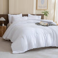 Paxrac White Comforter Twin/Twin XL Size, 2 Pieces Extra Long Comforter Set by Paxrac