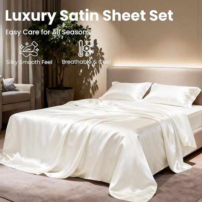 Love's cabin Satin King Sheet Sets - Image 8