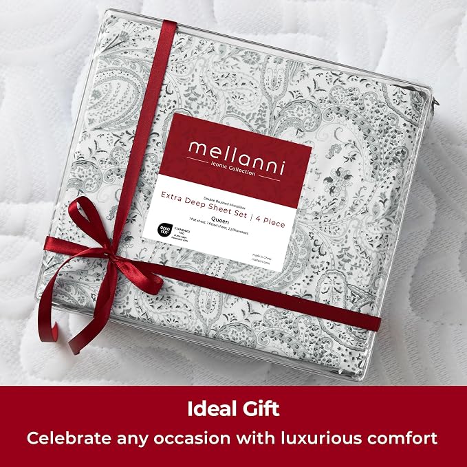 Mellanni Extra Deep California King Sheets - Image 9