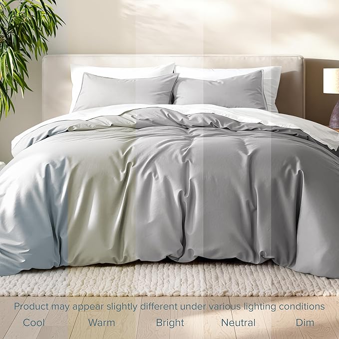 Bare Home Bedding Duvet Cover Queen Size - Image 8