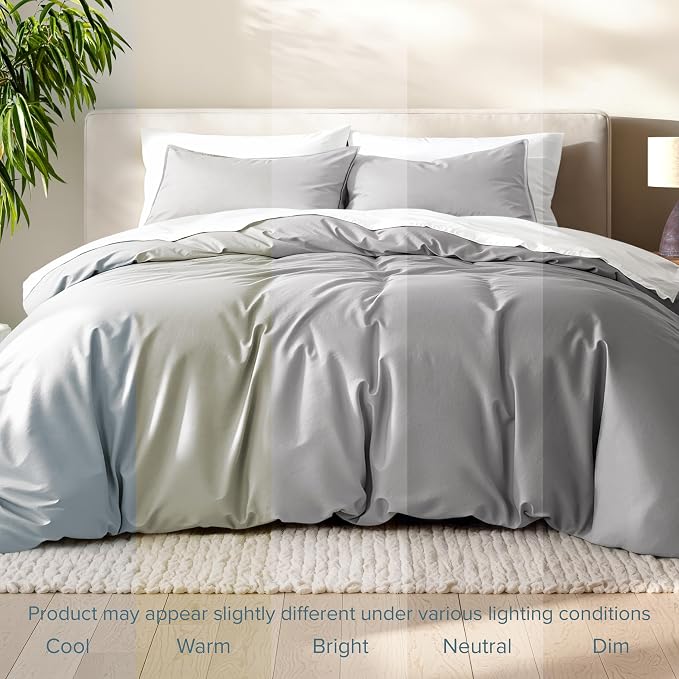 Bare Home Bedding Duvet Cover Oversized King Size - Image 8