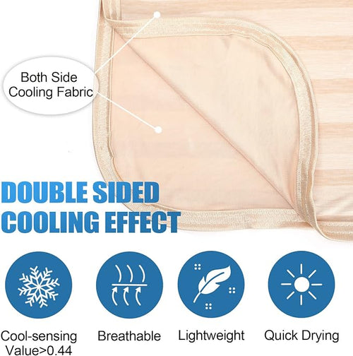 Ailemei Direct Cooling Blanket for Hot Sleepers, Double Sided Cold Effect - Image 2