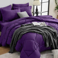 HEVUMYI Purple King Comforter Set by HEVUMYI