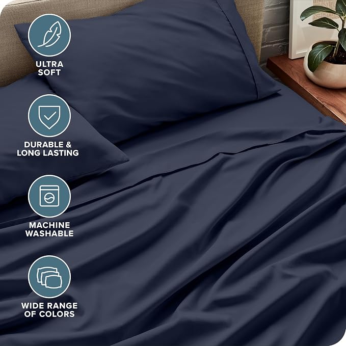 Bare Home California King Sheet Set - Image 4