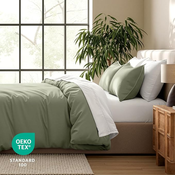 Bare Home Bedding Duvet Cover California King Size - Image 5