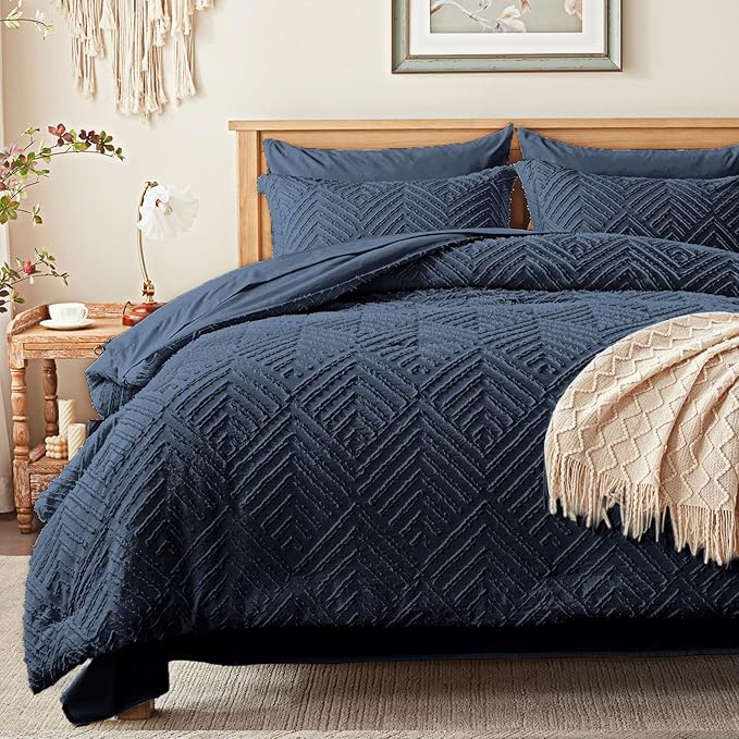 Zzlpp Twin Comforter Set 5 Pieces, All Season Boho Bedding Sets - Image 8