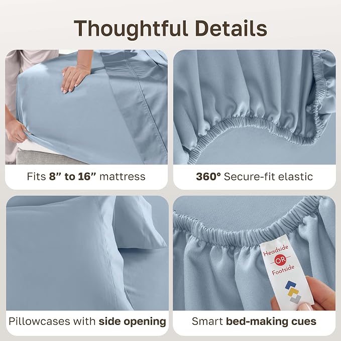 California Design Den California King Sheet Set - Image 5