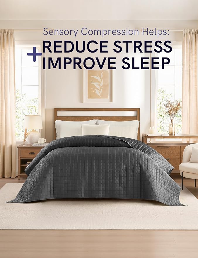 YnM King Size Cooling Weighted Blanket - Image 3