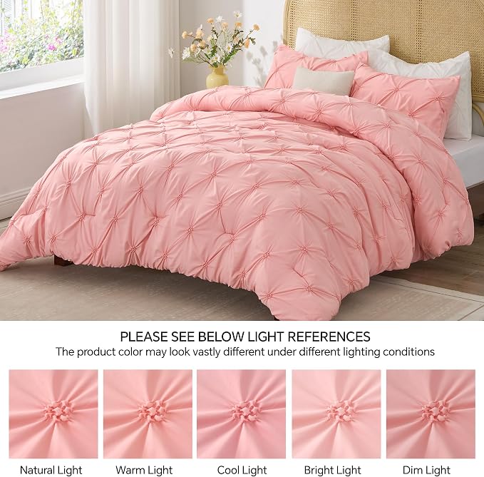 BEDELITE Pink Twin Comforter Set - Image 7