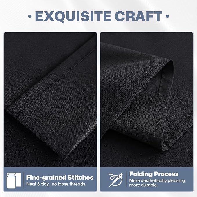 Lavisun Full Flat Sheets 6 Pack, Soft & Breathable Bulk Sheets - Image 4