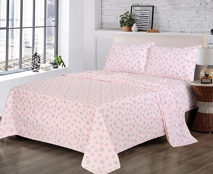 RUVANTI 100% Cotton Sheets – Full Size Percale Bedding, Cooling & Breathable - Image 8