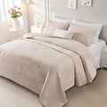 Whale Flotilla Ultra Soft King Quilt Bedding Set, Lightweight Microfiber Brich by WHALEFLOTILLA