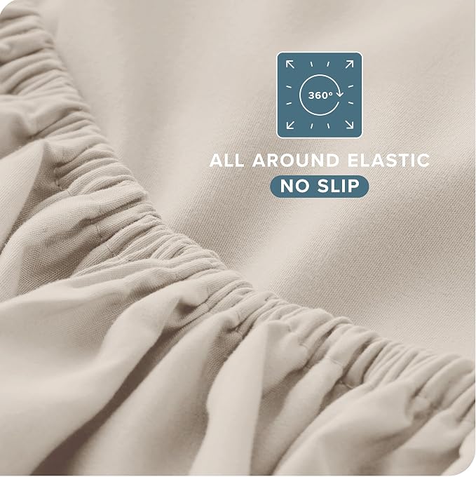 Bare Home Split California King Sheet Set - Image 7