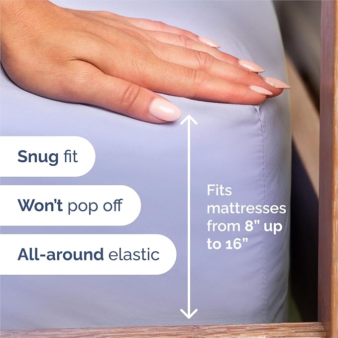 Split King Size 5 Piece Sheet Set - Image 3