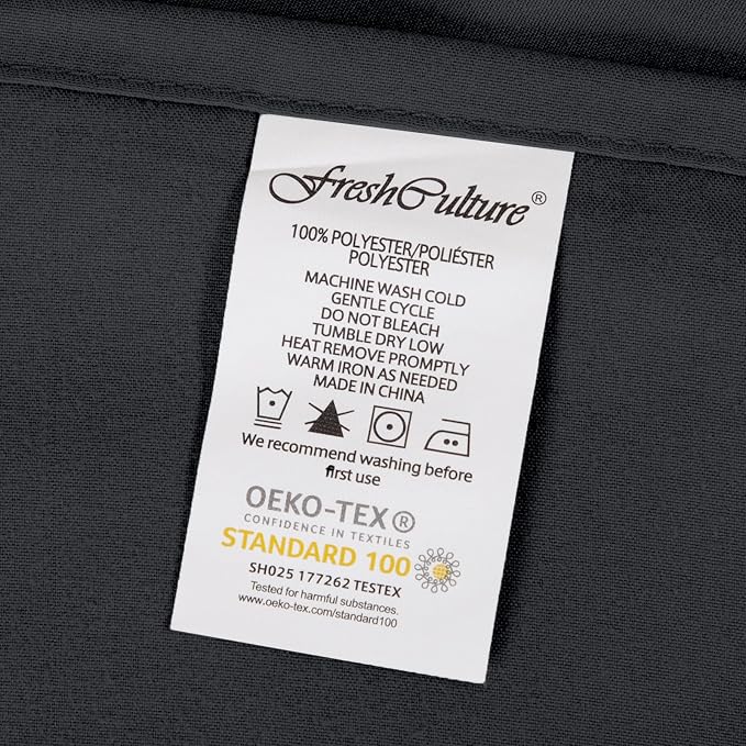 FreshCulture Full Flat Sheets Only 2 Pack - Image 7
