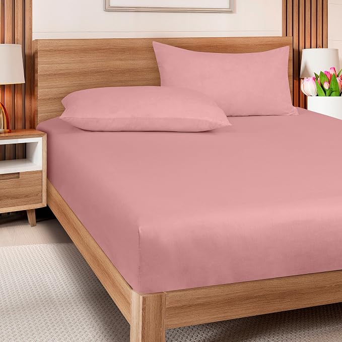 ROYALE LINENS 300 Thread Count 100% Long Staple Combed Cotton Fitted Sheet Twin - Image 5