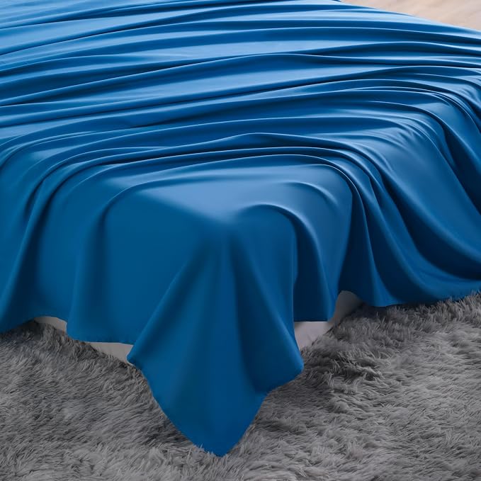 NTBAY Twin Extra-Long Flat Sheet Only - Image 7