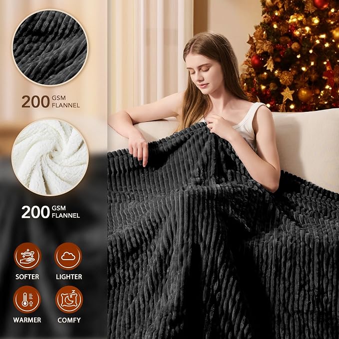 Homemate Electric Heated Blanket Full Size - Image 2