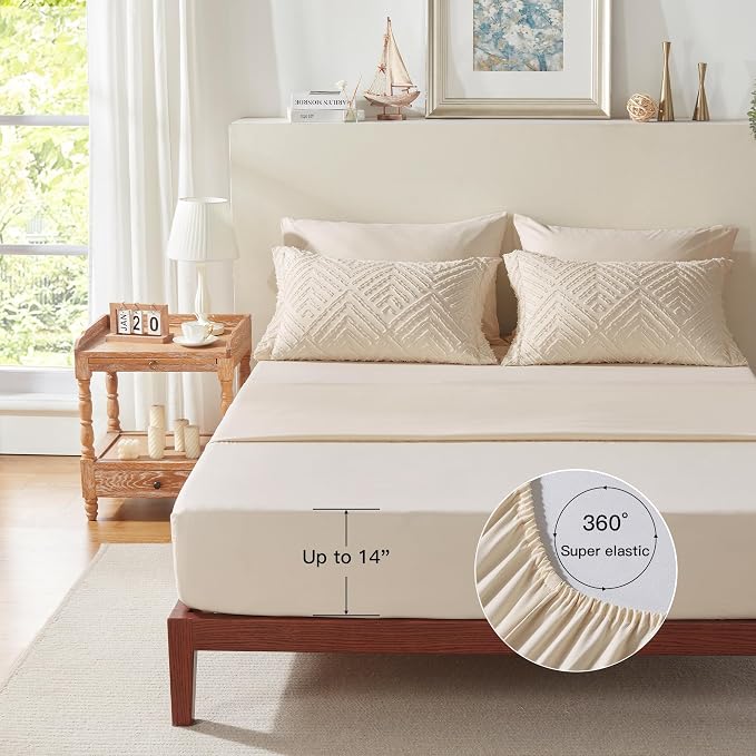 Zzlpp King Size Comforter Set 7 Pieces, All Season Boho Bedding Sets - Image 7