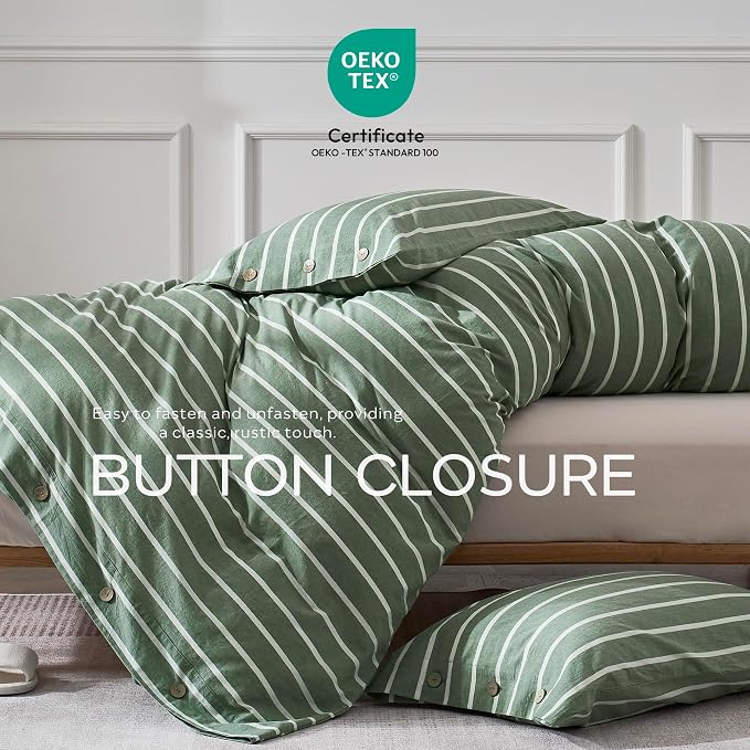 JELLYMONI Cotton Duvet Cover Oversized Queen Size - Image 5