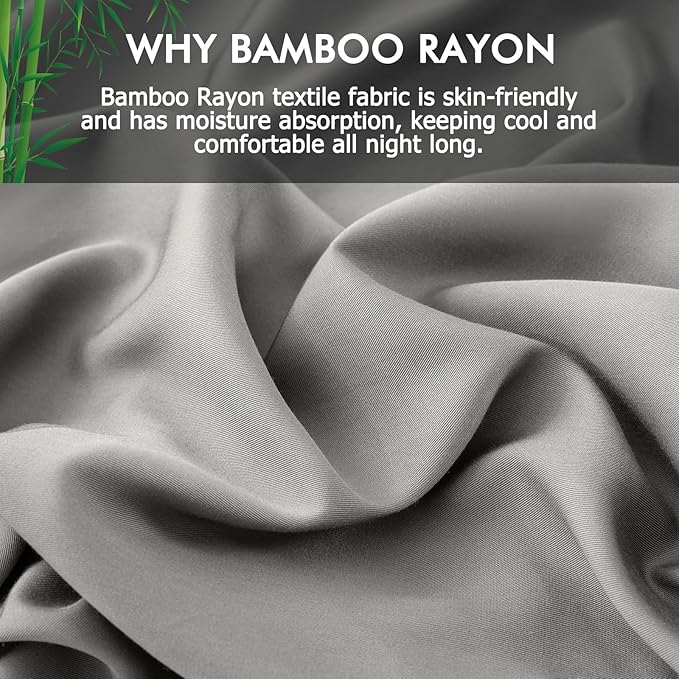 Body Pillowcase with Zipper Cooling Viscose from Bamboo Zippered Pillowcases - Image 4