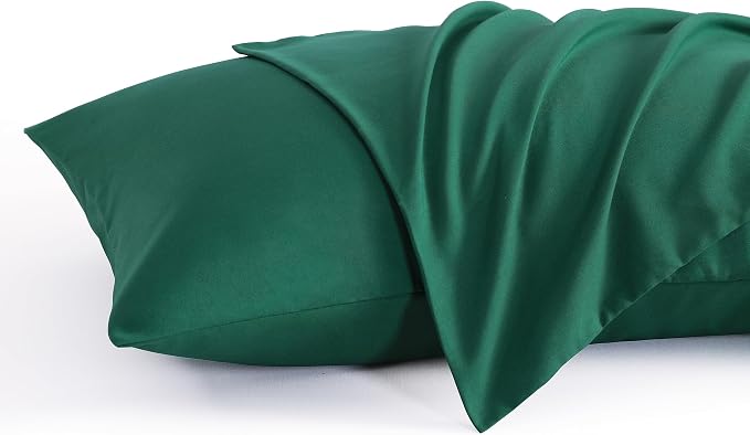 NTBAY Queen Pillow Cases Set of 2, 2 Pack Brushed Microfiber Pillow Cases by NTBAY
