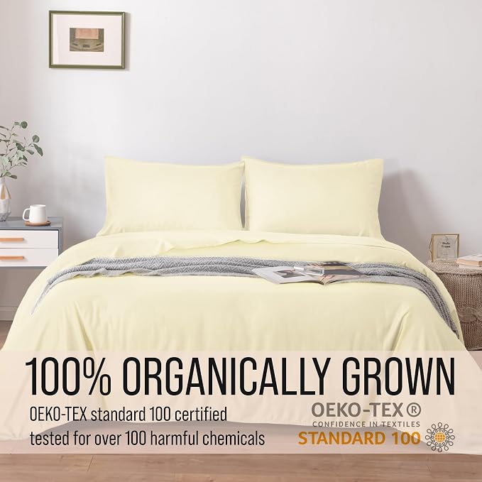 Bella Coterie | Luxury Bamboo Viscose Standard Size Pillowcase Set | 100% - Image 4