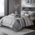 Madison Park Queen Quilt Set Lustrous Jacquard & Glitter Accent Coverlet Set by MADISONPARK