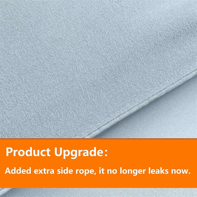 TAIMIT Light Blue Full Size Comforter Set - Image 3