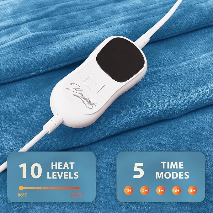 Homemate Heated Blanket Electric Throw - Image 4