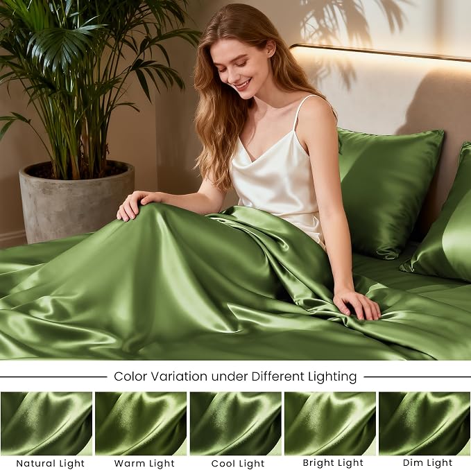 Love's cabin Satin King Sheet Sets - Image 7