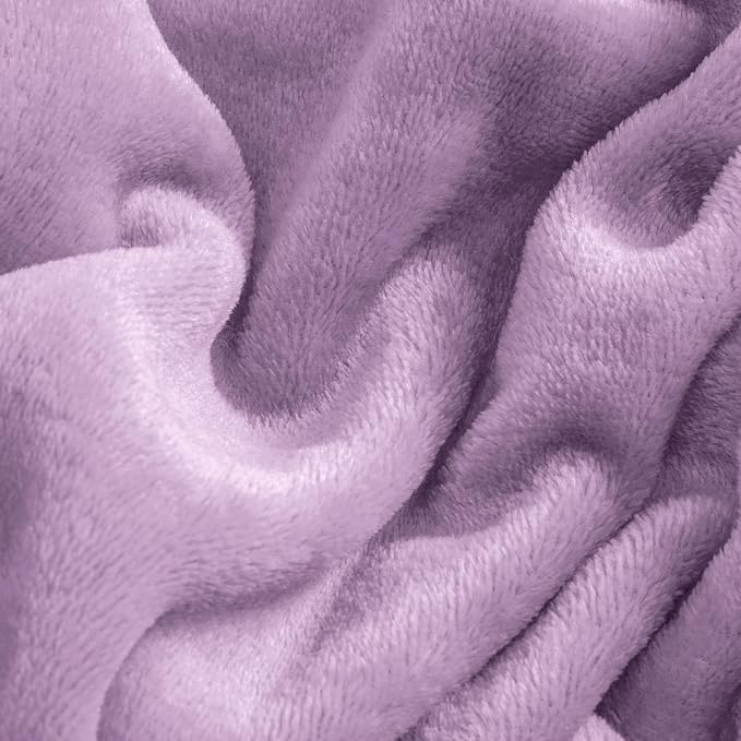 BEDELITE Flannel Sheets Queen Size Lavender - Image 5
