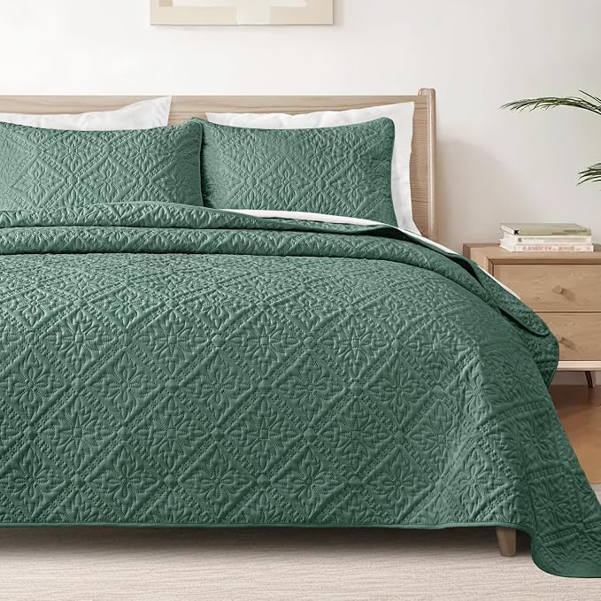 Exclusivo Mezcla California King Quilt Bedding Set, Lightweight Soft Bedspreads by ExclusivoMezcla