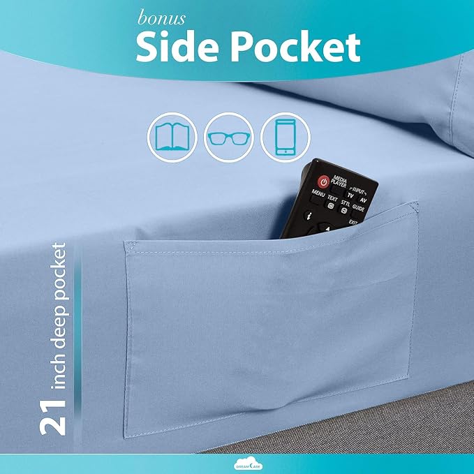 DREAMCARE Queen Sheet Set - Image 3