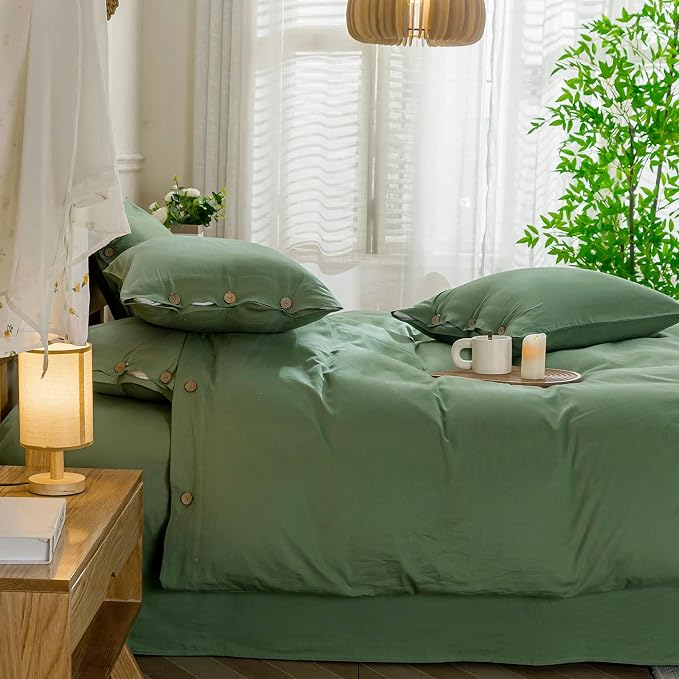 JELLYMONI Cotton Duvet Cover Oversized King Size - Image 7