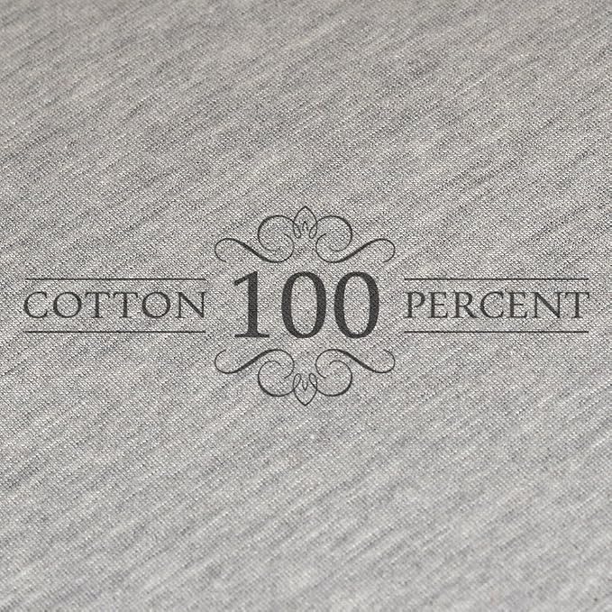 Knit Jersey 100% Cotton 2 Full XL Fitted Bed Sheets T-Shirt Comfy, Ultra Soft - Image 6