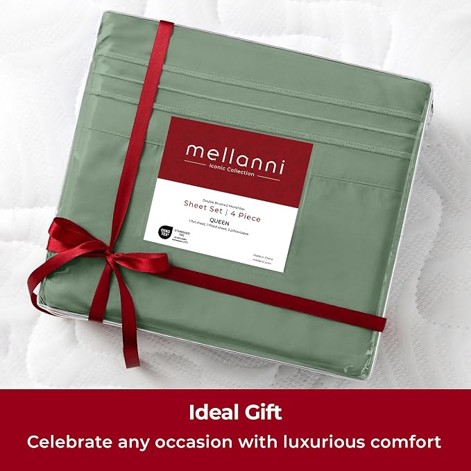 Mellanni Extra Deep Full Sheets - Image 9