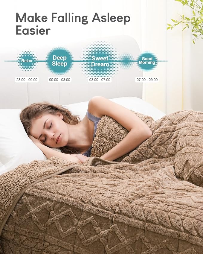 Cottonblue Weighted Blanket 15lbs Queen Size - Image 2
