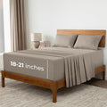 Mellanni Extra Deep California King Sheets by Mellanni