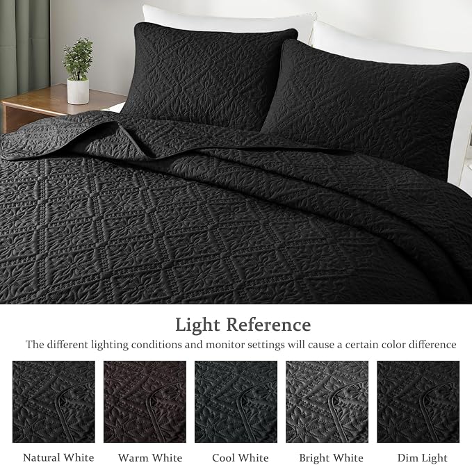 Exclusivo Mezcla Twin Quilt Bedding Set, Lightweight Soft Bedspreads Coverlets - Image 3