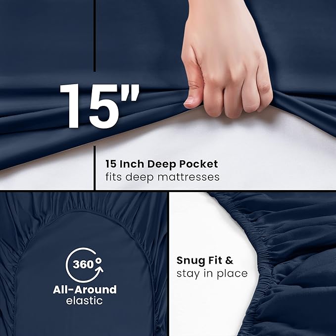Utopia Bedding Fitted Sheet - Image 6