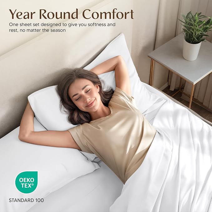 Utopia Bedding Full Size Sheet Set – 4 Piece Bed Sheets, Soft and Breathable - Image 5