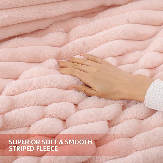 Smoofy Fluffy Full Size Comforter Sets 3 Pieces - Image 5