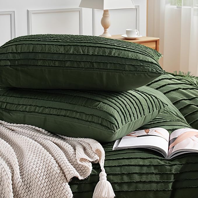 NEXHOME PRO Duvet Cover Full, 3 Pieces Boho Tufted Duvet Cover Set, Soft and - Image 7