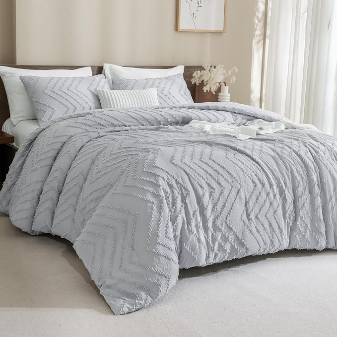 Andency Silver Grey Comforter Set - Image 2