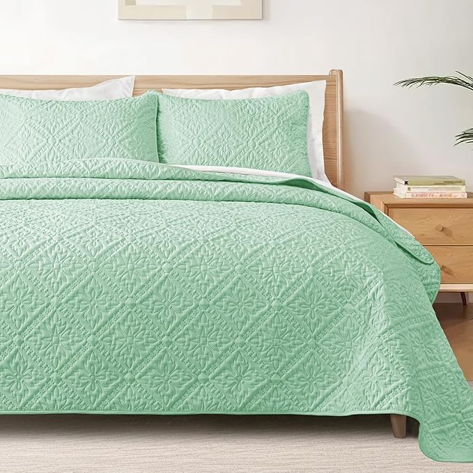 Exclusivo Mezcla Twin Quilt Bedding Set, Lightweight Soft Bedspreads Coverlets by ExclusivoMezcla