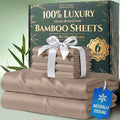 DECOLURE 100% Viscose Derived from Bamboo Sheets Queen Size by DECOLURE